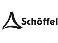 Logo Schöffel con simbolo triangolare stilizzato