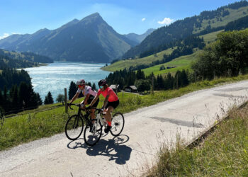 Das World Cycling Center in den Waadtländer Alpen